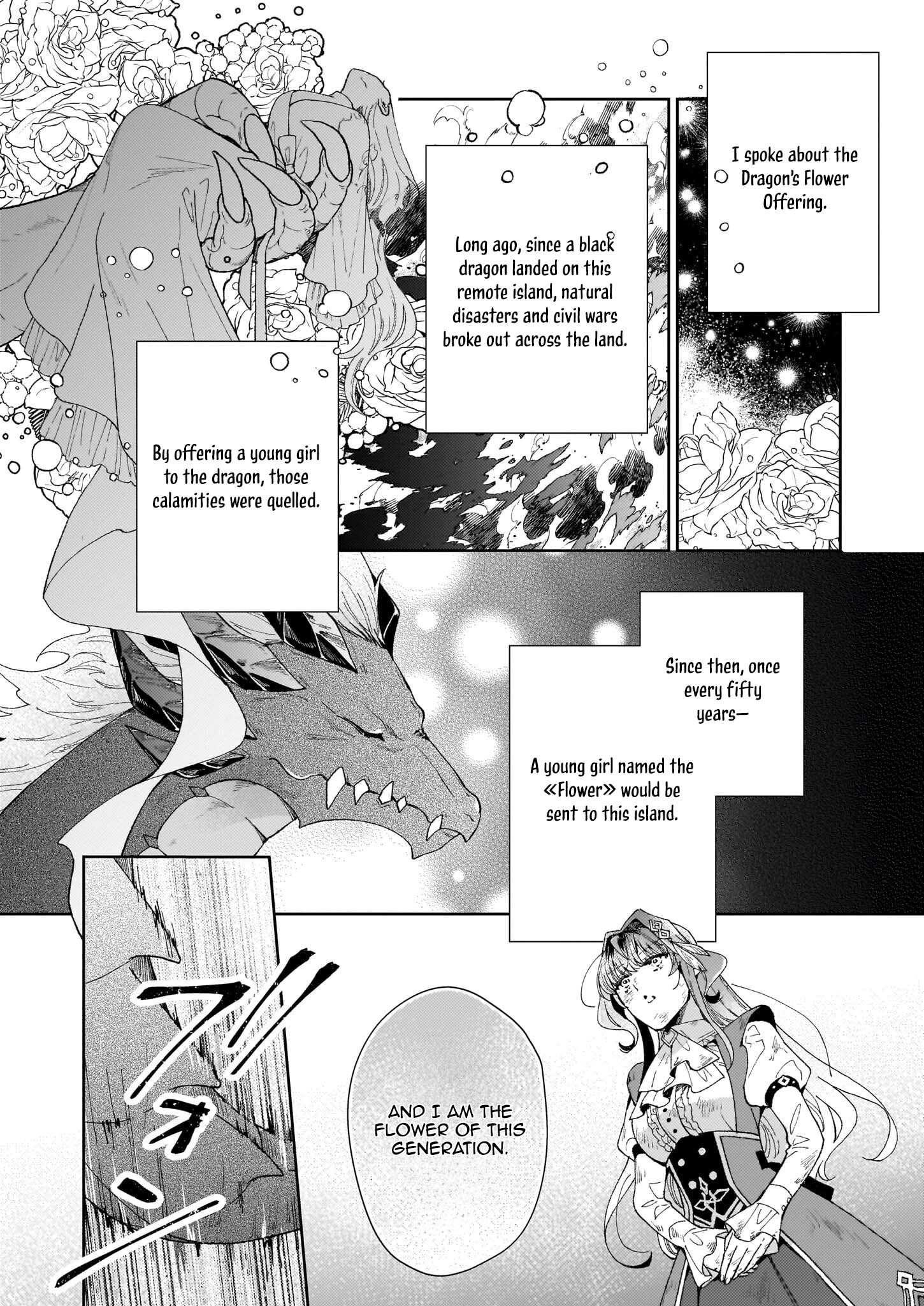 The Abandoned Sacrifice Feeds a Dark Dragon with Her "Delivery" Skill Chapter 3 - page 4